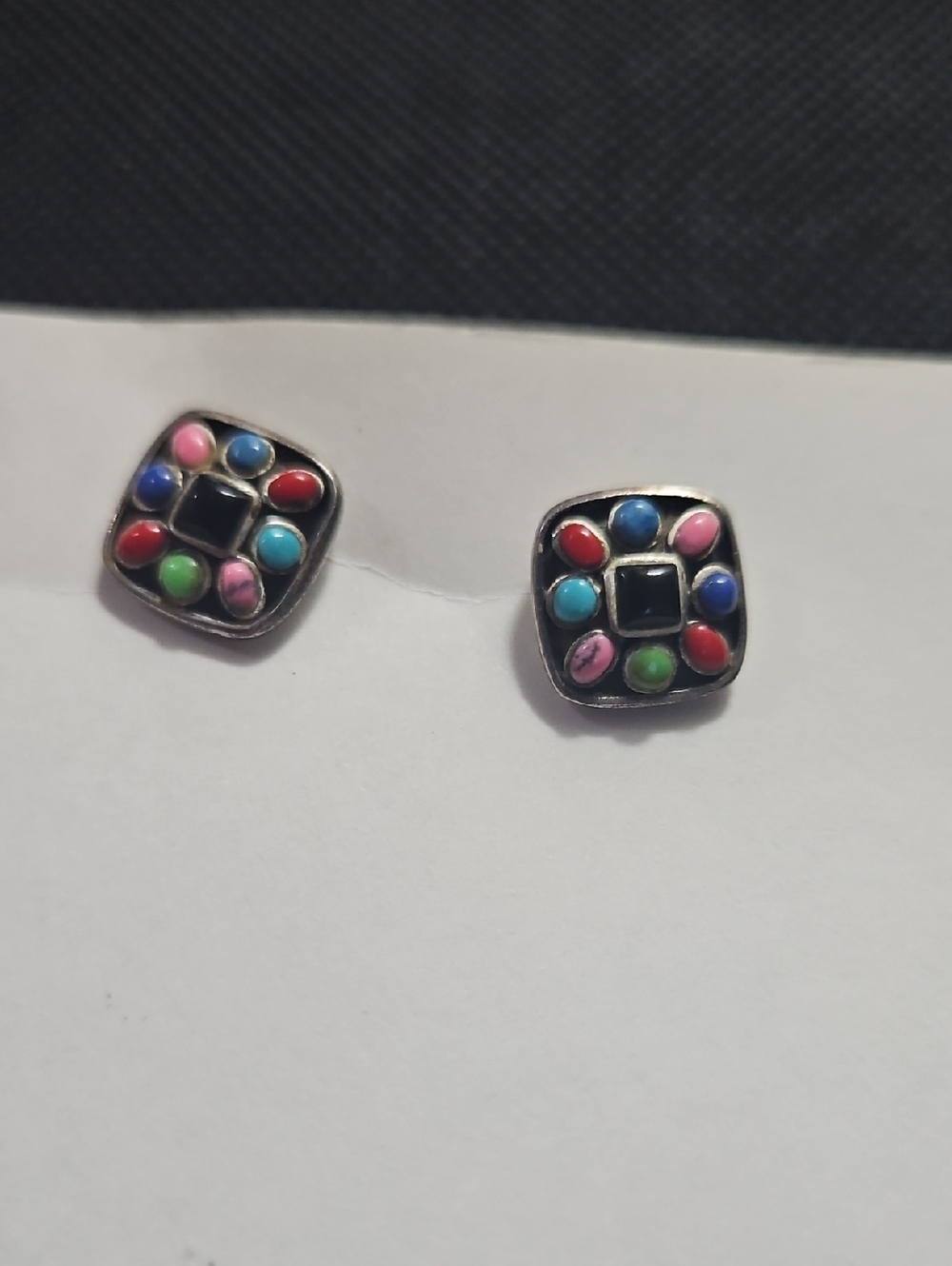 Vintage Milor 925 Southwestern Earrings